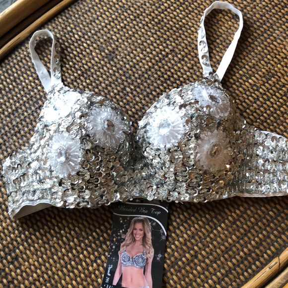 Western Fashion Other - FESTIVAL•EDC Beaded Bra Top
